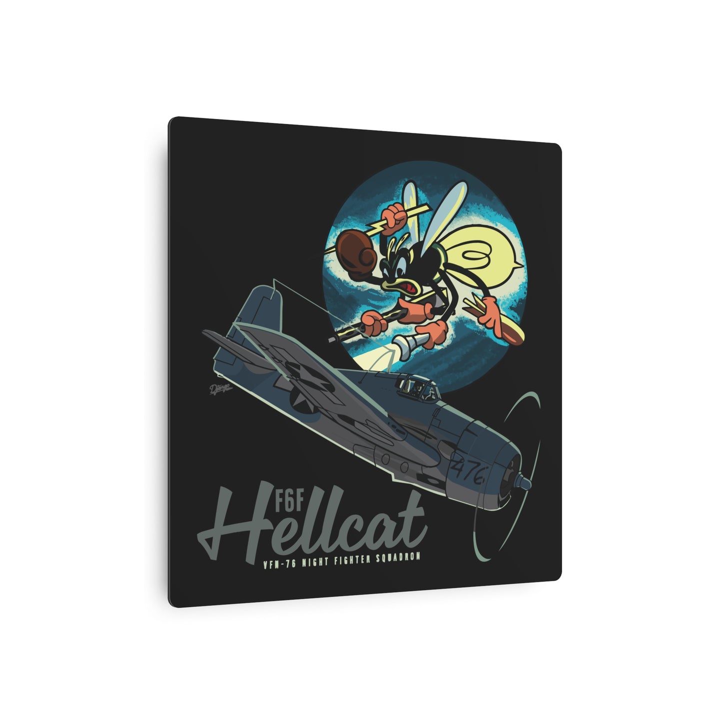 F6F Hellcat Metal Sign
