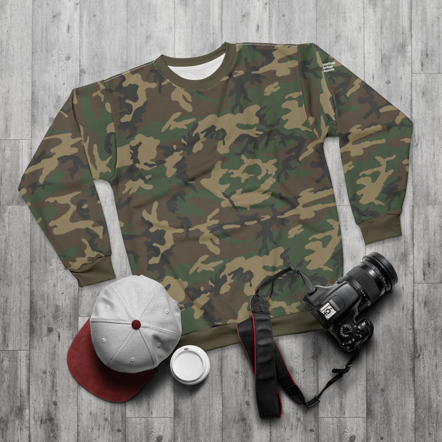 Highland ERDL Camo Crewneck Sweatshirt