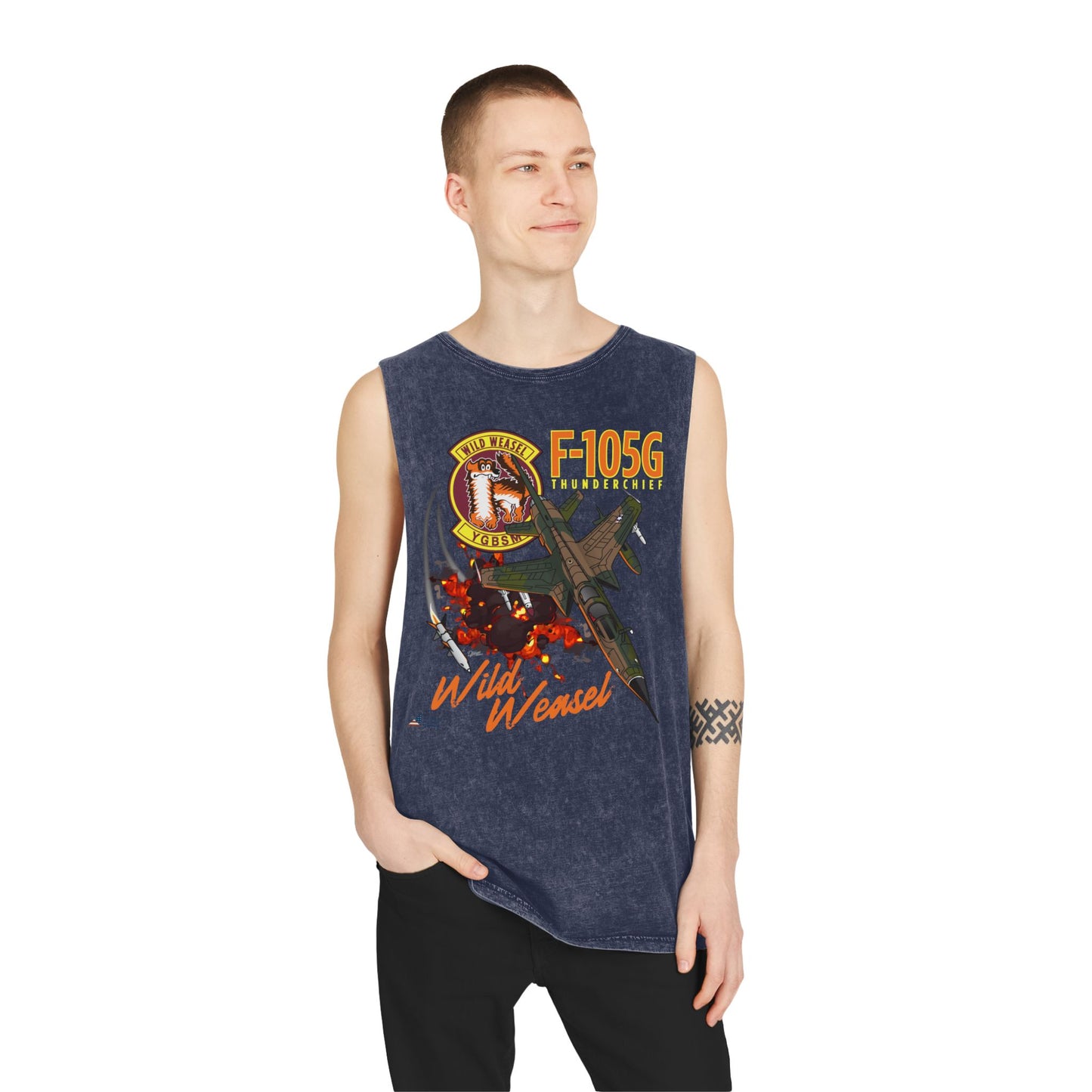 Wild Weasel Stonewash Tank