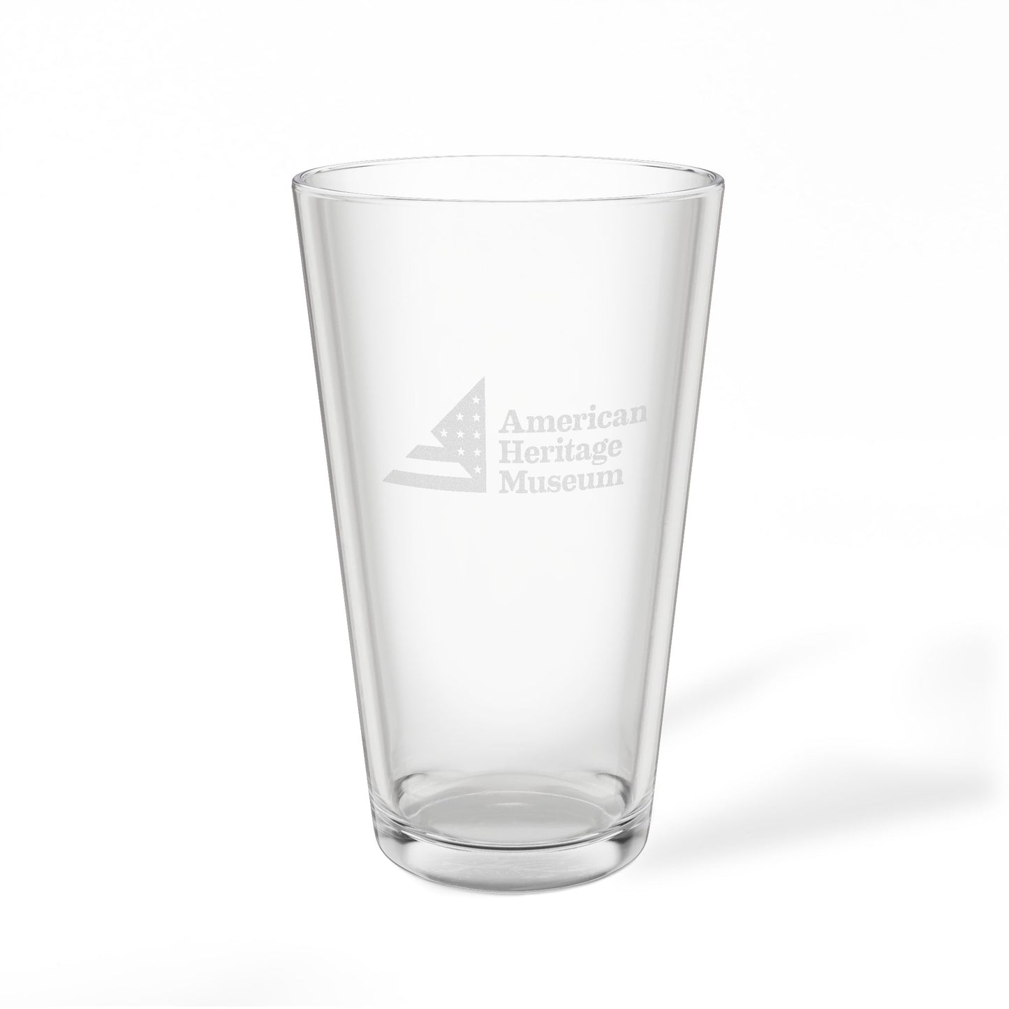 Engraved American Heritage Museum Pint Glass