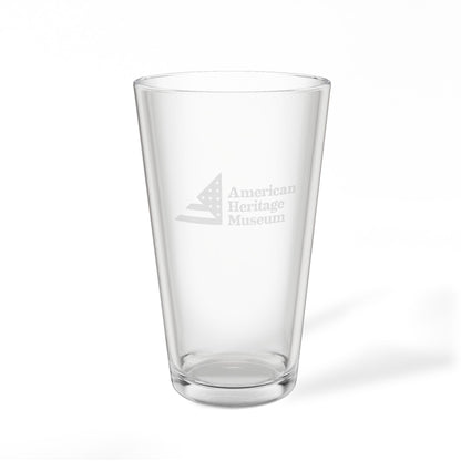 Engraved American Heritage Museum Pint Glass