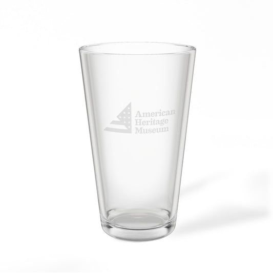 Engraved American Heritage Museum Pint Glass