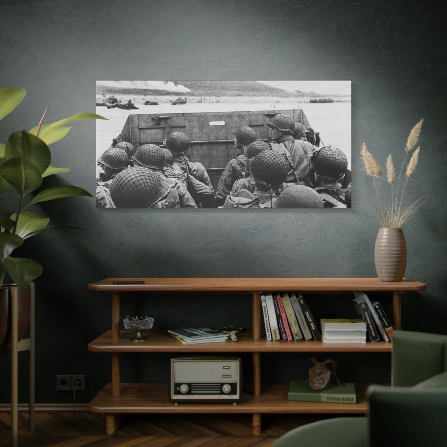 American Heroes: Normandy Canvas Print