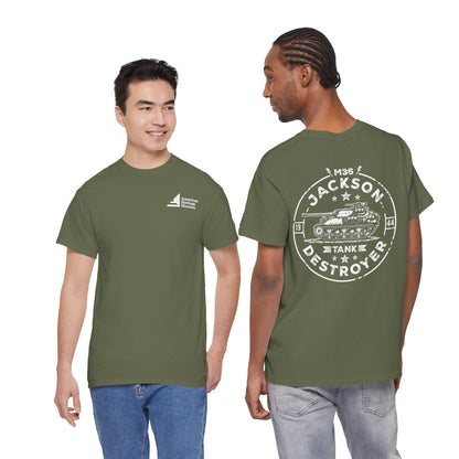 M36 Jackson WWII Tank Destroyer Unisex Heavy Cotton Tee
