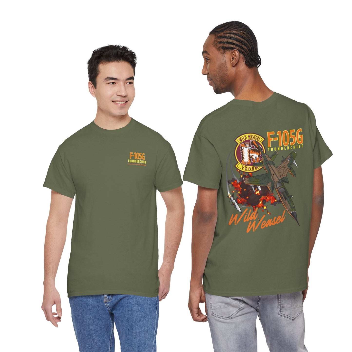 Wild Weasel Tee (Back Print)