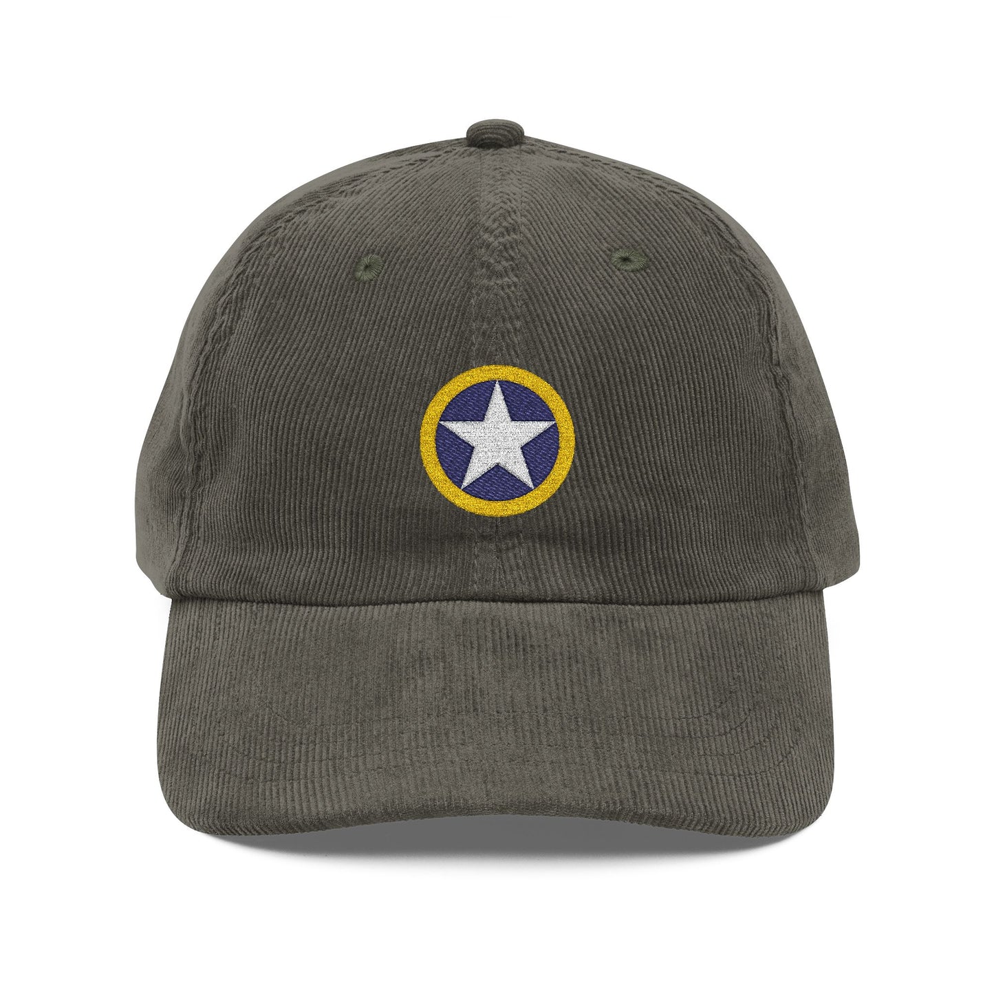 Embroidered Operation Torch Roundel Corduroy Cap