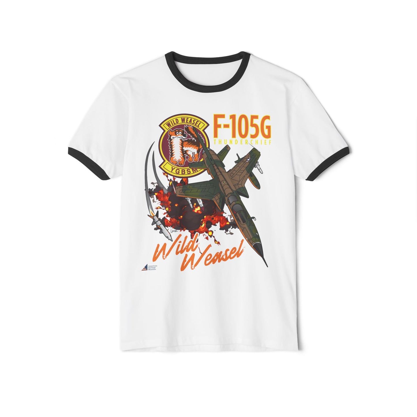 Wild Weasel Ringer Tee
