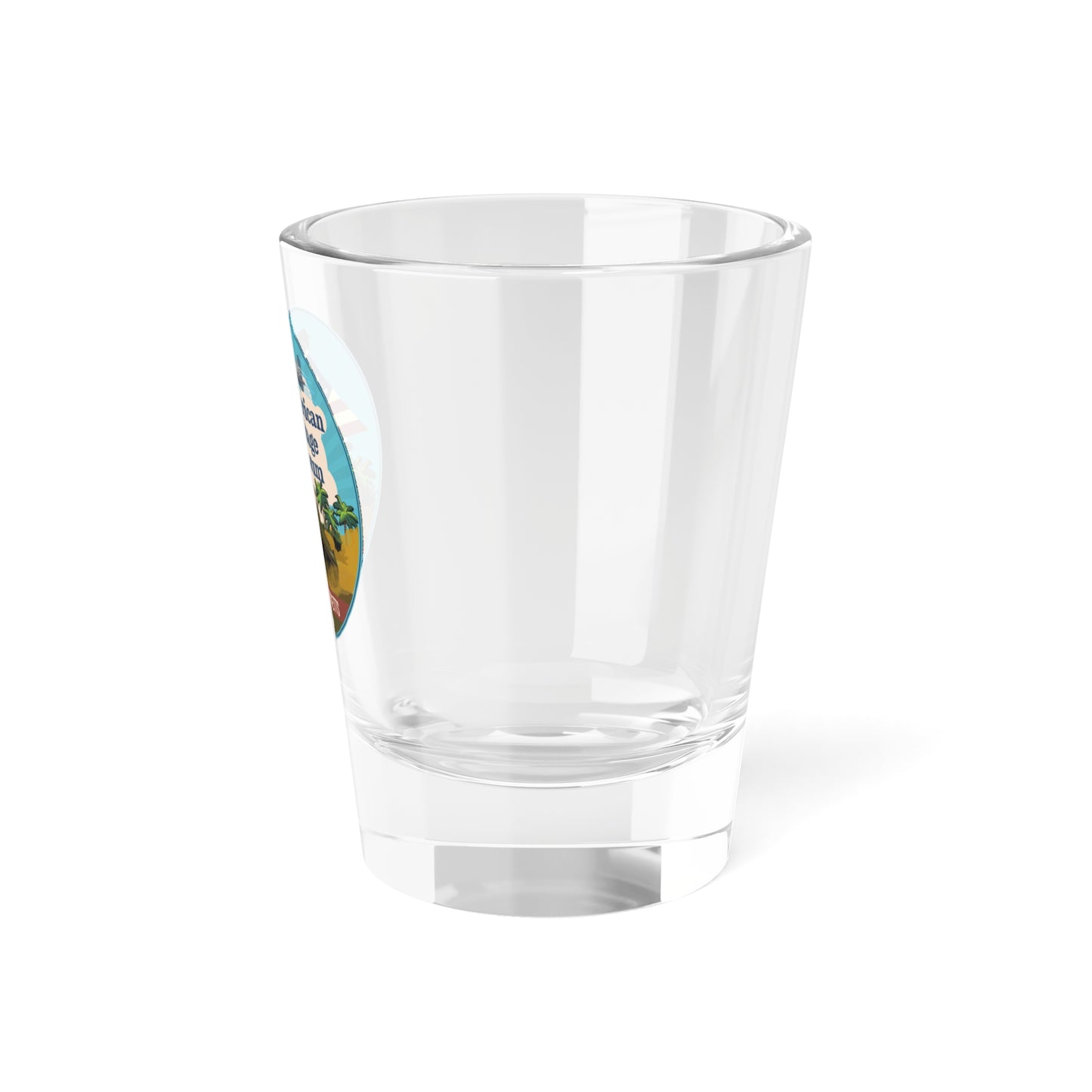 American Heritage Museum Shot Glass
